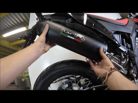 Malaguti Dune 125 2021-2023 Exhaust GPR Slip-on Furore Poppy