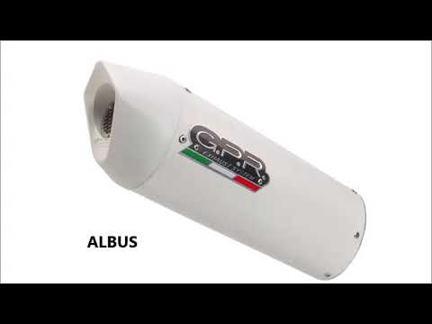 KTM 525 XCV 2006-2007 Exhaust GPR Slip-on Furore Nero
