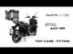 SYM ADX125 2024-2026 GPR Tech Stainless Steel Top Case Rear Rack 26-35L - video 1