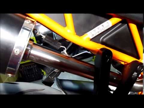 KTM Rc 200 2014-2021  Exhaust GPR Slip-on Albus Ceramic
