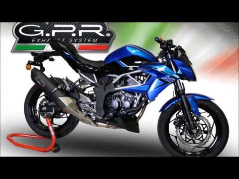 Kawasaki Z125 2021-2023 Exhaust GPR Slip-on Satinox