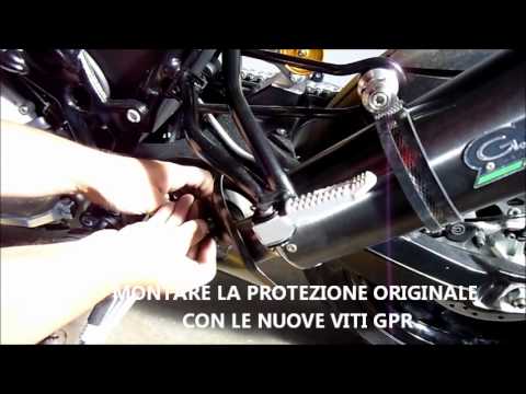 Husqvarna Nuda 900 - R 2012-2013 Exhaust GPR Slip-on Albus Ceramic