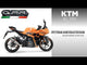 KTM RC 390 2022-2024 Exhaust GPR Slip-on Furore-X Inox Race