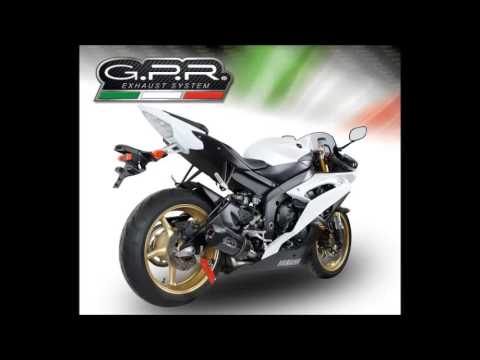 Yamaha Yzf R6 2006-2016 Exhaust GPR Slip-on Albus Ceramic