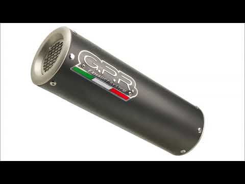 Kawasaki Z1000 2007-2009 Exhaust GPR Double Slip-on Trioval