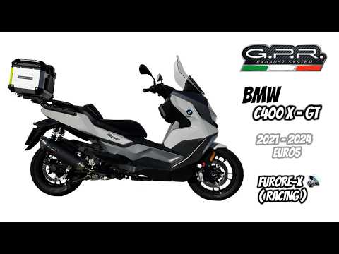 BMW C400X / C400GT 2019-2020 Exhaust GPR Full System Furore-X Scooter