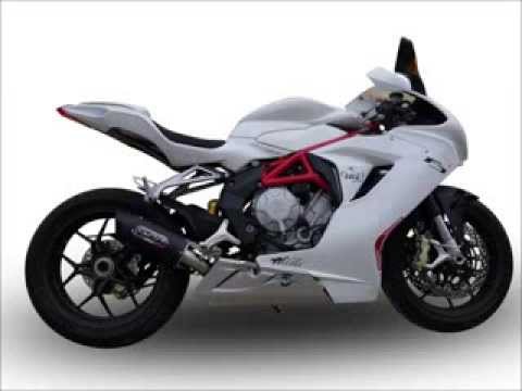 Mv Agusta Brutale 675 2012-15 Exhaust GPR Slip-on Deeptone Inox