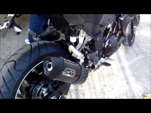 Kawasaki Z300 2014-2017  Exhaust GPR Slip-on M3 Inox 