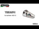 Triumph Scrambler 400 X 2023-2025 Exhaust GPR Slip-on Satinox 