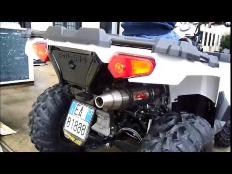 Polaris Sportsman 570 2014-2024 Exhaust GPR Slip-on Deeptone Atv