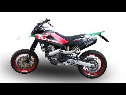 Husqvarna Te E - Sms 610 2000-04 Exhaust GPR Mid-Line Furore Nero