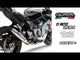 CF Moto 675SS 2024-2027 Exhaust GPR Full System Deeptone Inox