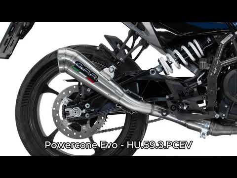 Husqvarna Svartpilen 250 2024-2025 Exhaust GPR Slip-on GP-Revo Titanium