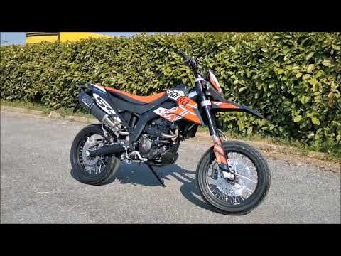 Aprilia SX 125 2021-2024 Exhaust GPR Slip-on Penta Adventure Full Titanium - video 2