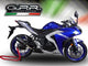 Yamaha YZF R3 2021-2025 Exhaust GPR Slip-on M3 Poppy