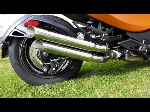 Can Am Spyder GS RS RSS ST 2013-2016 Black Voodoo Exhaust | Sixty61