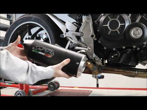 Honda CB1000R 2021-2024 Exhaust GPR Slip-on Furore Nero