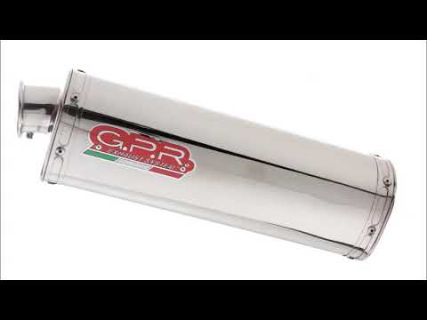 Yamaha Xtz 660 Tenere1991-98 Exhaust GPR Slip-on Albus Ceramic