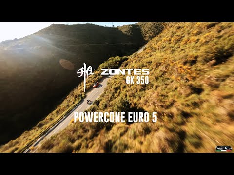 Zontes 350 T2 ADV 2022-2024 Exhaust GPR Slip-on Powercone Evo