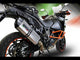 KTM LC8 1290 Super Adv 2017-2020 Exhaust GPR Slip-on Dual Poppy