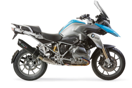 Bmw R1200GS Adventure 2017-2018 Exhaust GPR Slip-on Furore Evo4 Nero