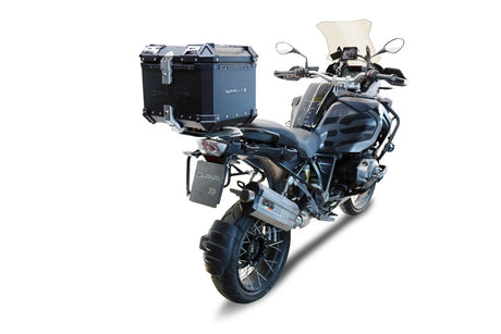 BMW F 900 GS Adventure 2024-2025 GPR Tech 45L Aluminum Top Case, Black with Mounting Plate - photo 1