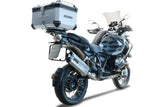 BMW F 900 GS Adventure 2024-2025 GPR Tech 55L Aluminum Top Case, Silver with Mounting Plate - photo 1