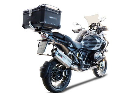 BMW F 900 GS Adventure 2024-2025 GPR Tech 55L Aluminum Top Case, Black with Mounting Plate - photo 4