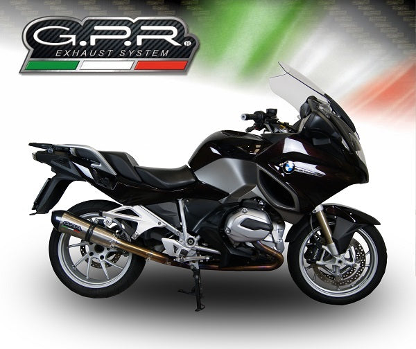 BMW R1200RT LC 2017-2019 Exhaust GPR Slip-on Grand Prix Evo Titanium