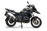 BMW R1250GS 2021-2024 Exhaust GPR Slip-on Hyper Sonic Black Titanium