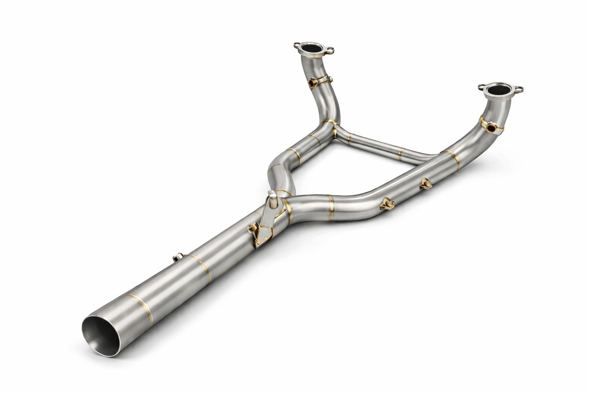 BMW R1300GS Adventure 2024-2026 Exhaust GPR Decat Pipe Inox Stainless Steel - photo 1