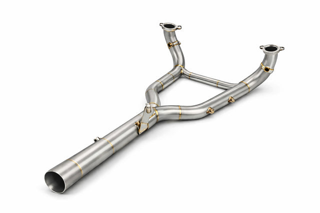 BMW R1300GS 2024-2026 Exhaust GPR Decat Pipe Inox Stainless Steel - photo 1
