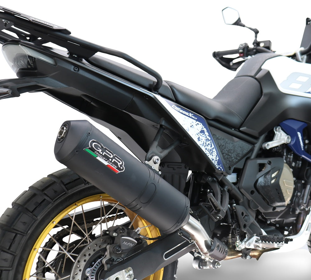 Voge DS 800 Rally 2025-2026 Exhaust GPR Slip-on Ghisa