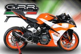 KTM Rc 125 2017-2020 Exhaust GPR Slip-on Furore Nero