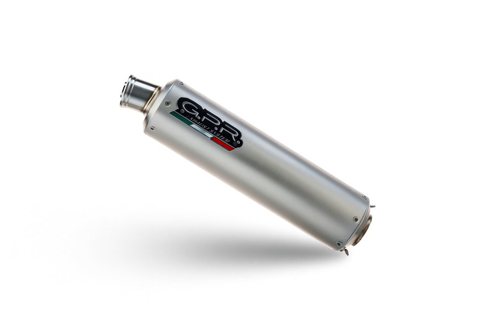 Hyosung Comet 125GT / 125R 2003-2014 Exhaust GPR Bolt-on Inox Tondo