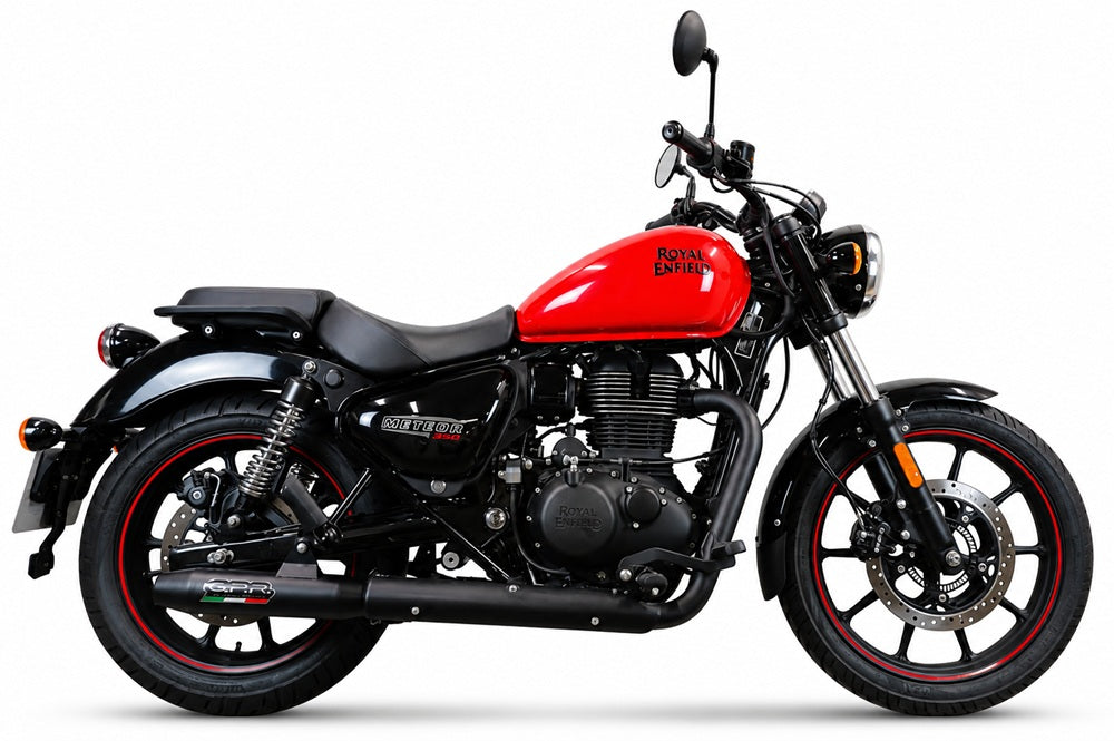 Royal Enfield Classic 350 2021-2023 Exhaust GPR Slip-on Deeptone Nero Race - photo 3