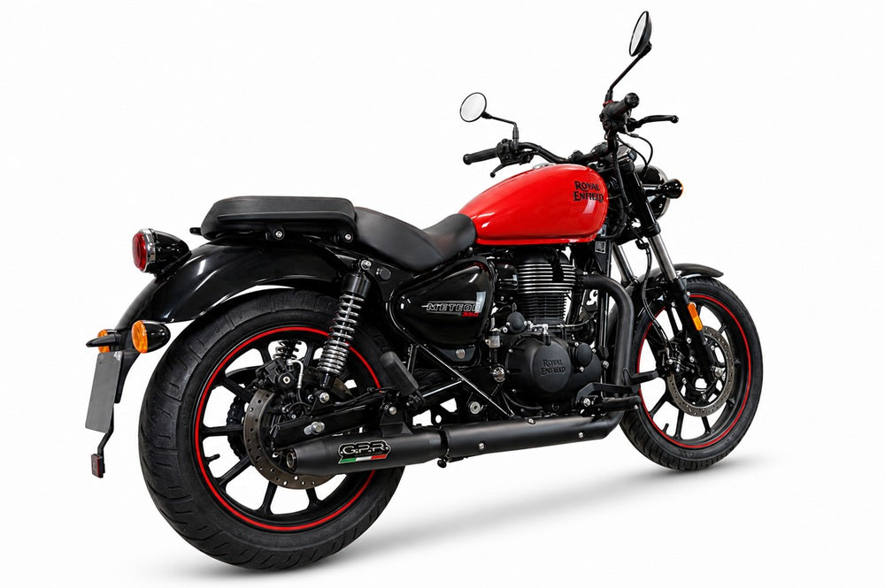 Royal Enfield Classic 350 2021-2023 Exhaust GPR Slip-on Deeptone Nero Race - photo 4