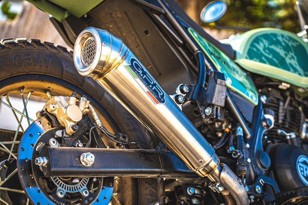 Royal Enfield Himalayan 410 2017-2020 D.36 Exhaust GPR Slip-on Powercone Evo