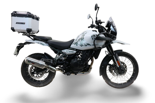 Royal Enfield Himalayan 450 2024-2025 GPR Tech 26L Aluminum Top Case, Silver with Mounting Plate - photo 1
