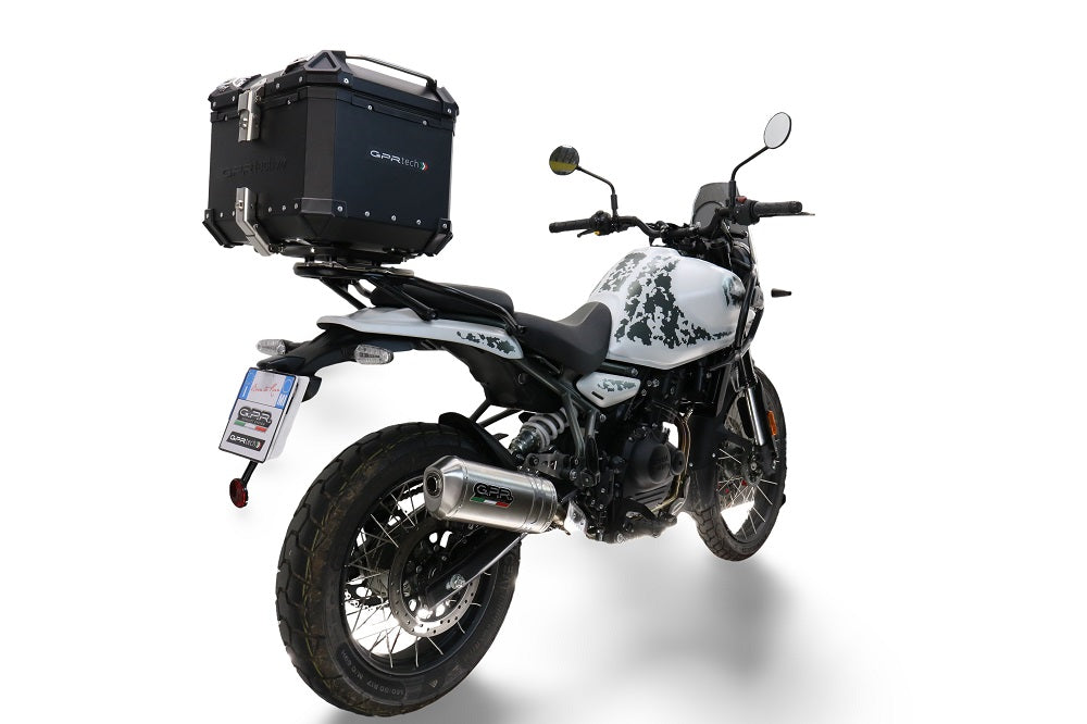 Royal Enfield Himalayan 450 2024-2025 GPR Tech 26L Aluminum Top Case, Black with Mounting Plate - photo 4
