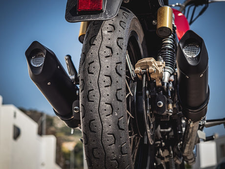 Royal Enfield Continental 650 2021-2024 Exhaust GPR Double Slip-on Furore Evo4 Nero