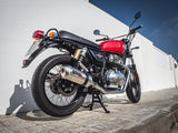 Royal Enfield Interceptor 650 2021-2024 Exhaust GPR Double Slip-on Satinox
