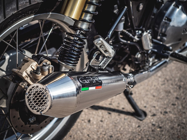 Lambretta Lambretta 125 - 150 Milano 2012-2014 Exhaust GPR Full System Ultracone lucido