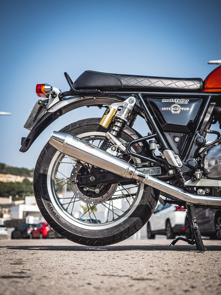 Royal Enfield Continental 650 2019-2020 Exhaust GPR Double Slip-on Ultracone