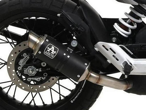 Escape Arrow Husqvarna Svartpilen 401 '20 Nichrom Dark GP2 homologado con tubo de conexión soldado 72631gpi