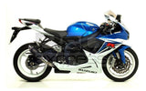 71006gpi Arrow Suzuki GSXR 600 750 11-24 Gp2 Steel Dark Silencer + Link Pipe For Arrow Collectors