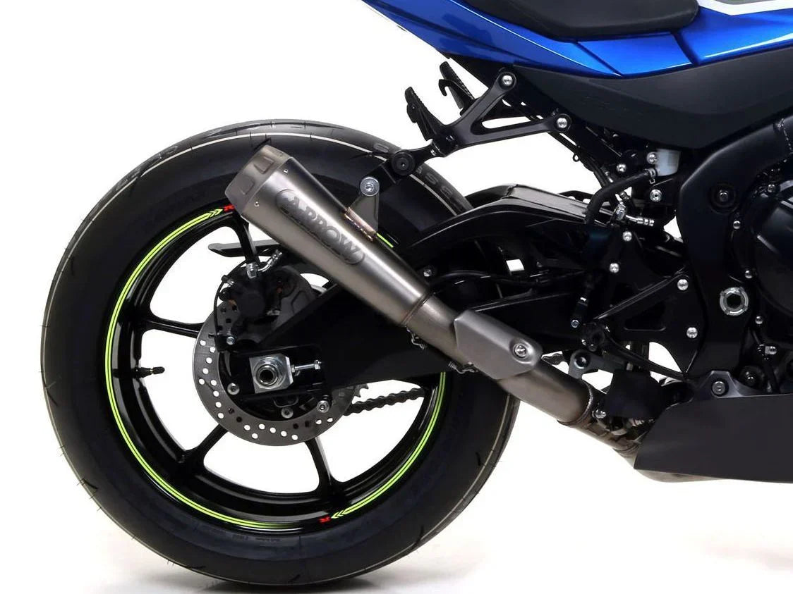 IN STOCK Arrow  Titanium Pro Racing Slip on For Original And Arrow Collectors Suzuki Gsx-R 1000R 17 -25 71207pr