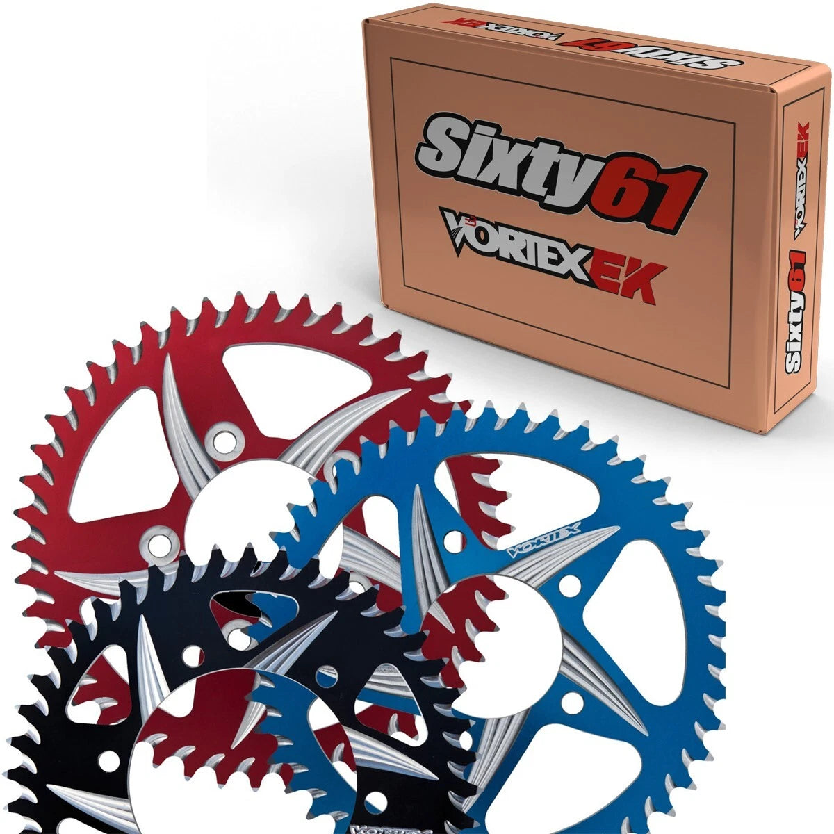 Piñón trasero Suzuki GSXR 1000 2009-2025 Vortex 530 35-66 dientes Aluminio