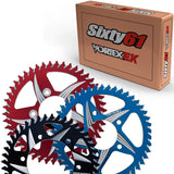 Piñón trasero Suzuki GSXR 1000 2009-2025 Vortex 530 35-66 dientes Aluminio