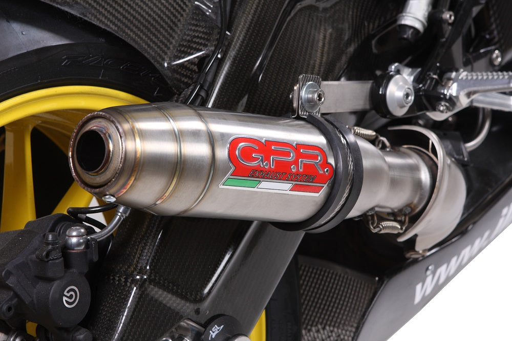 Bmw S1000RR - M 2010-2014 Exhaust GPR Slip-on Deeptone Inox